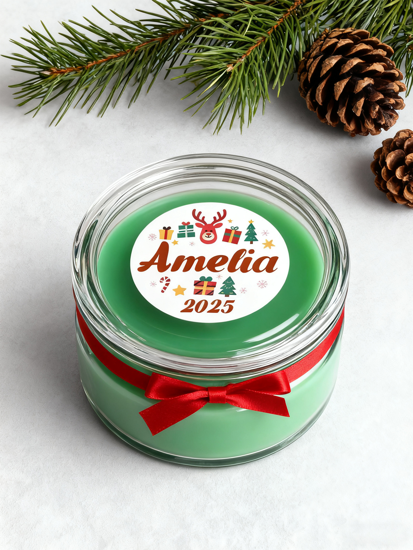 Personalized Christmas Gift Label Stickers